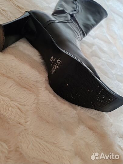 Сапоги женские натуральная кожа 36.5