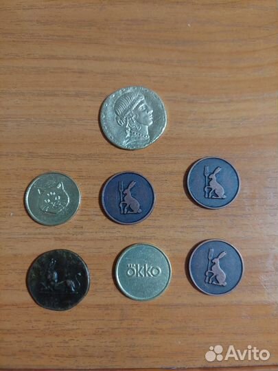 Монетки из магнита