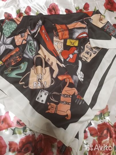 Платок женский шелковый