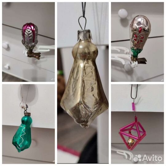 Елочные игрушки СССР