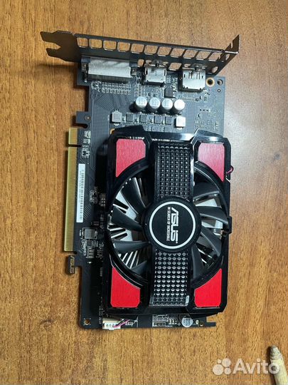 Видеокарта rx550 4gb