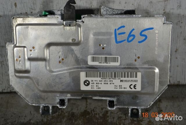 Электронный блок BMW 7-серия E65 E66
