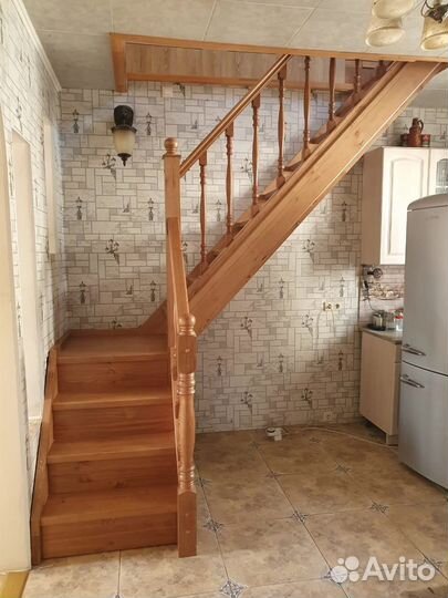 Лестница на металлокаркасе под ключ