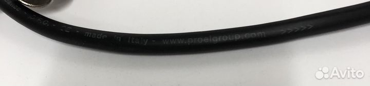 Кабель proel noiseless microphone cable low capaci