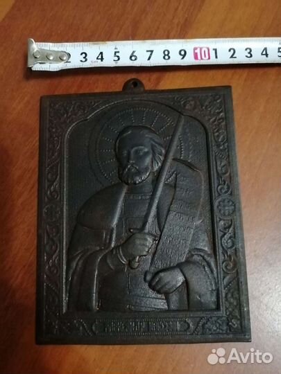 Икона чугун