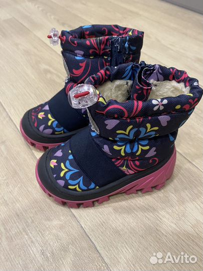 Сапожки зимние bartek для девочки 20-21
