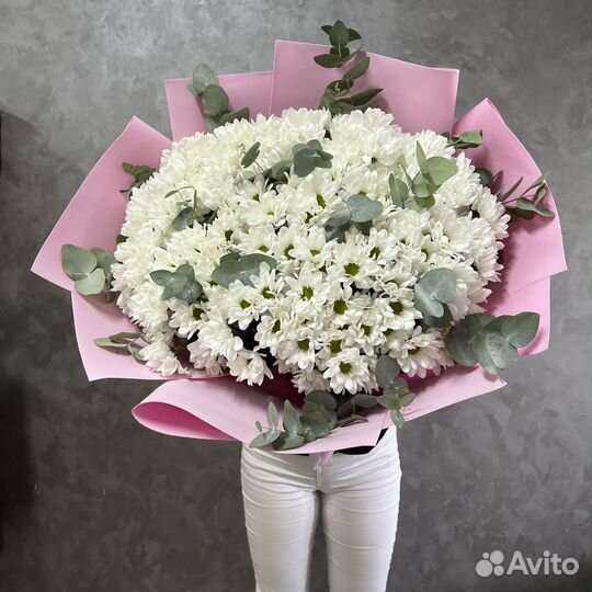 Букеты из хризантем с доставкой