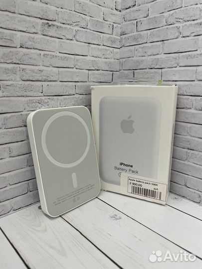 Магнитный повербанк Apple battery pack 5000