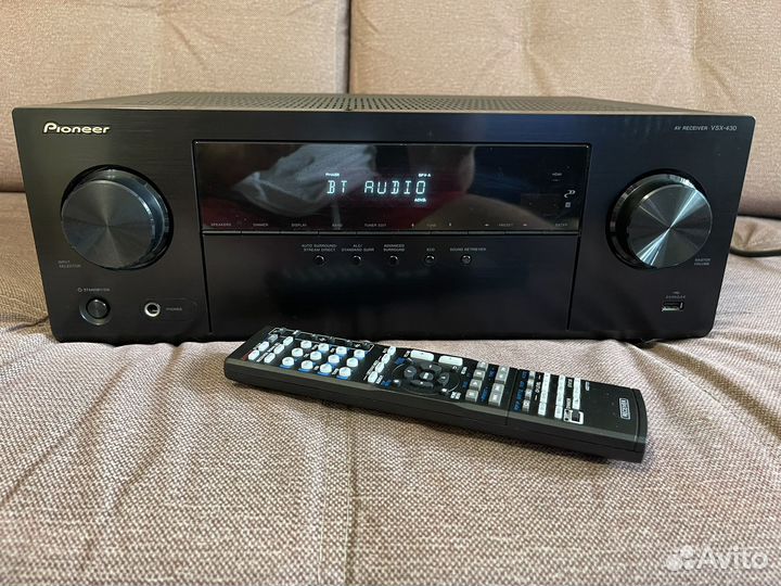 Ресивер pioneer vsx-430(bluetooth,4k,usb,hdmi arc)