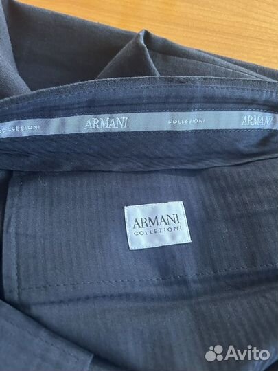 Брюки льняные мужские Armani 56р