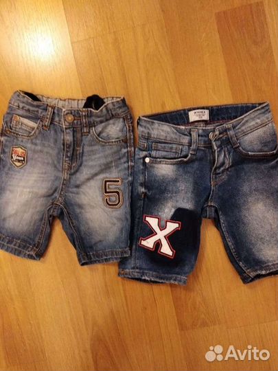 Джинсовые шорты для мальчика