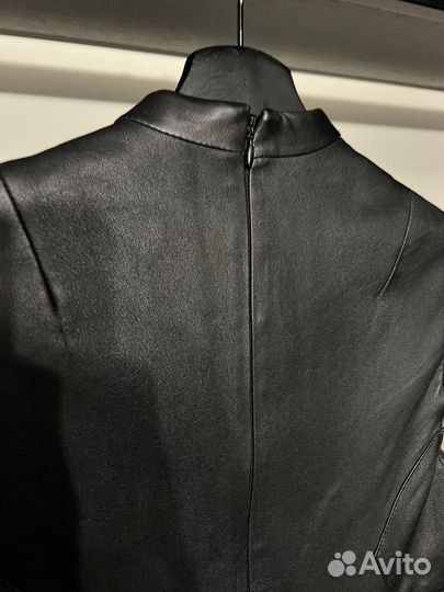 Кожаное платье Reiss