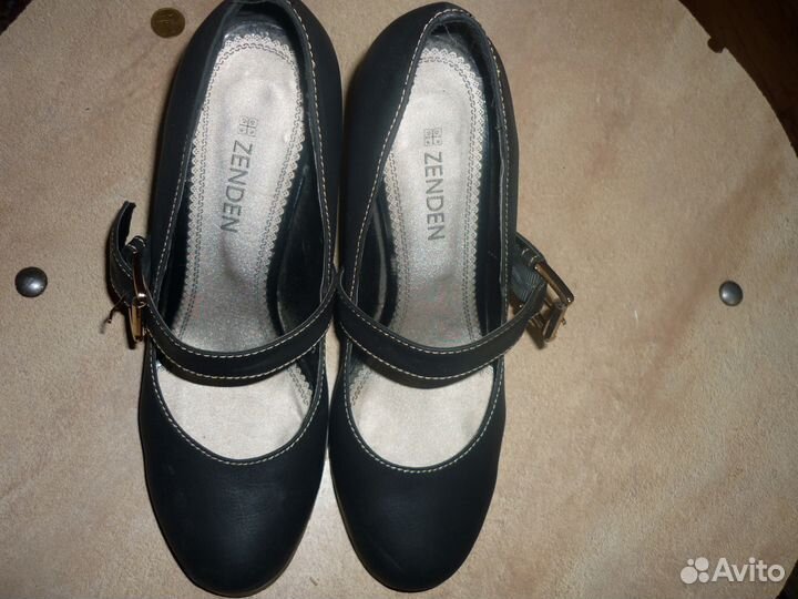 Туфли черные