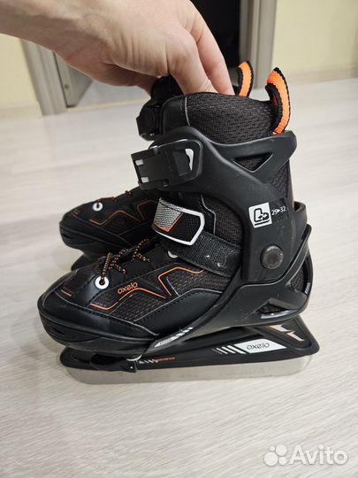 Коньки детские, раздвижные 29-32 размер