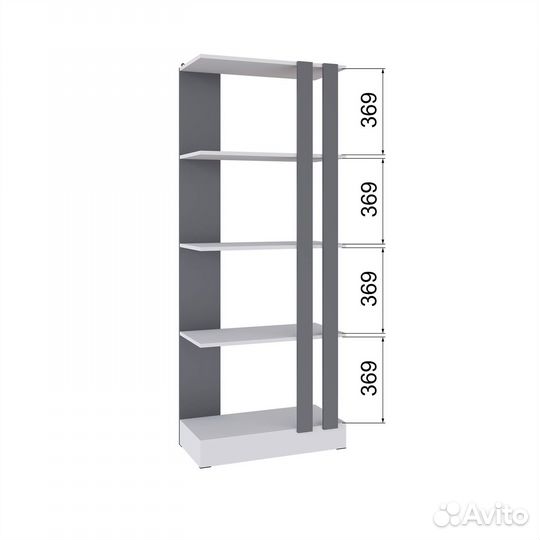 Стеллаж стм-2, 2 цвета