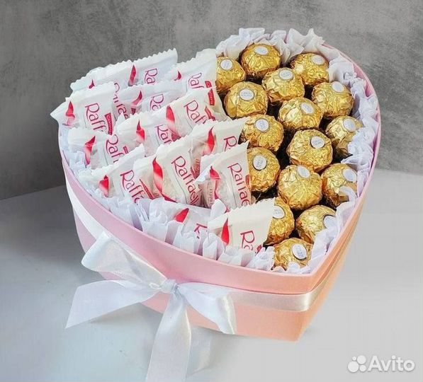 Сладкий презент на 14 февраля подруге
