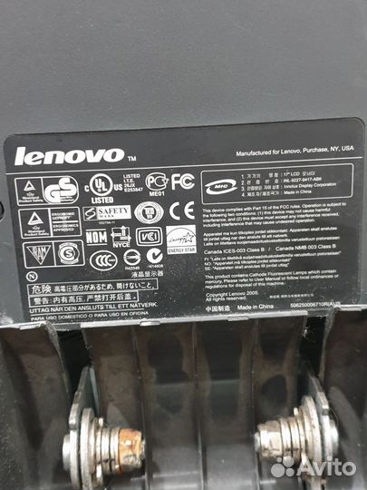 Монитор lenovo