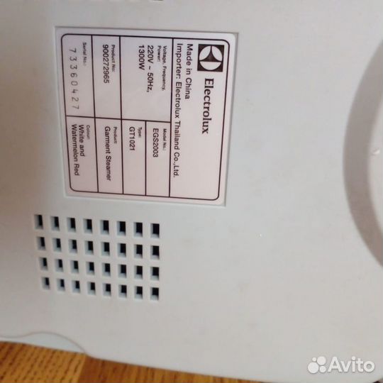 Отпариватель для одежды Electrolux