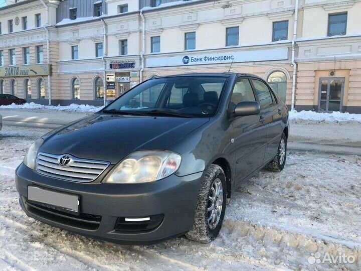 Toyota Corolla 1.6 AT, 2005, битый, 138 000 км