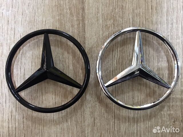 Новая эмблема на багажник Mercedes W223