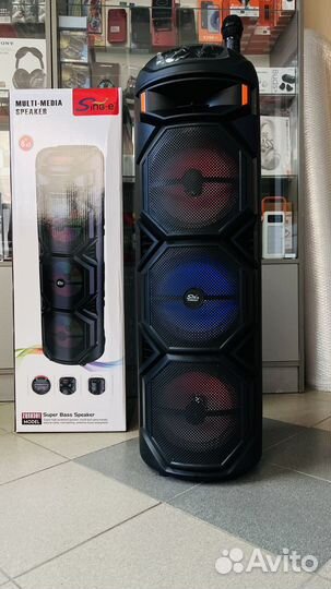 Мощная высокая bluetooth колонка ZQS 8301