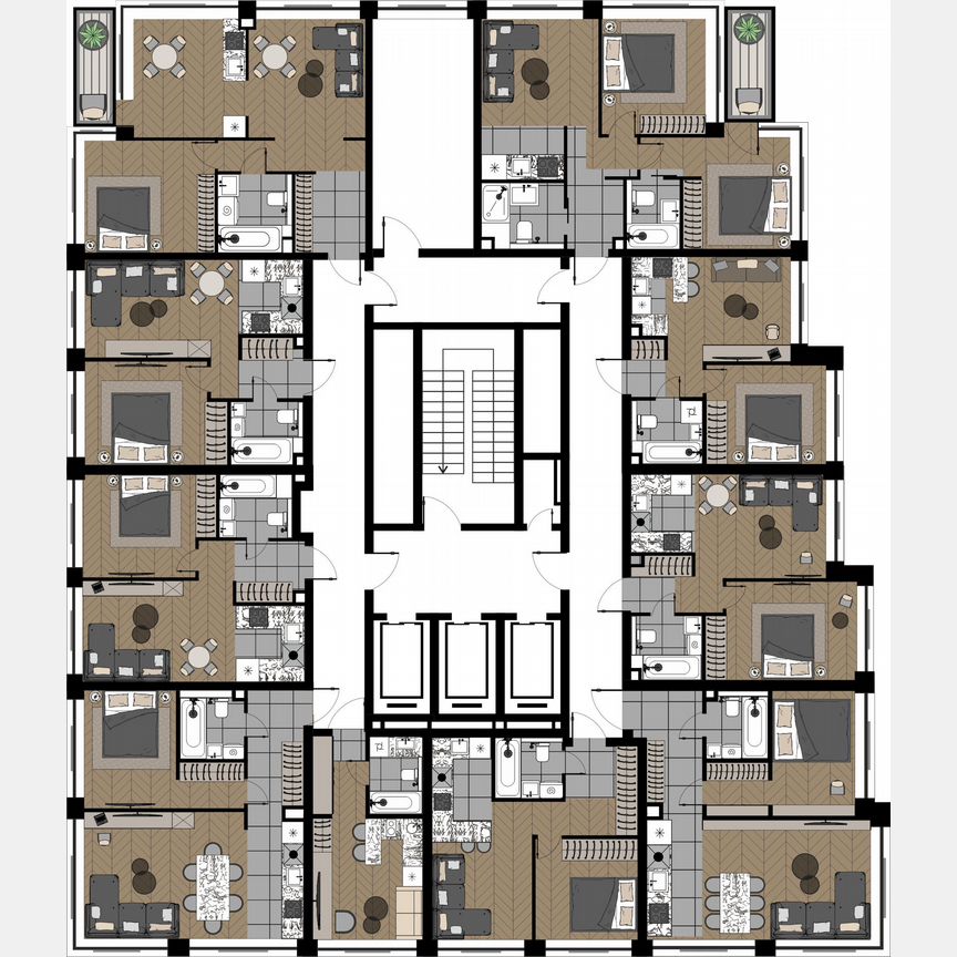 2-к. квартира, 31 м², 9/16 эт.