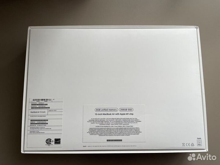 Коробка для macbook air