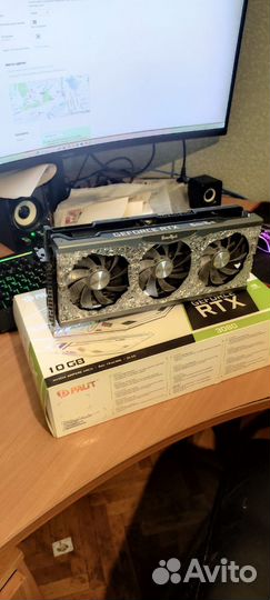 Видеокарта rtx 3080 10gb Palit