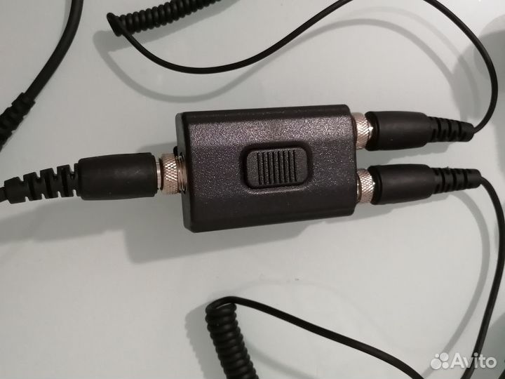 Проф. Гарнитура ларингофон