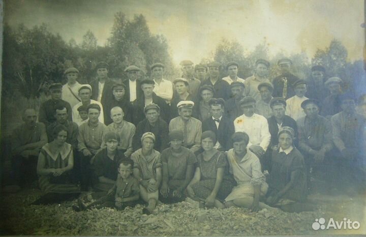 Фото 1928 г. - трудовой кооператив, г. Самара