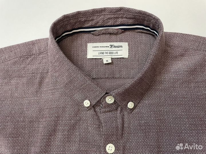 Рубашка мужская Tom Tailor оригинал L/XL