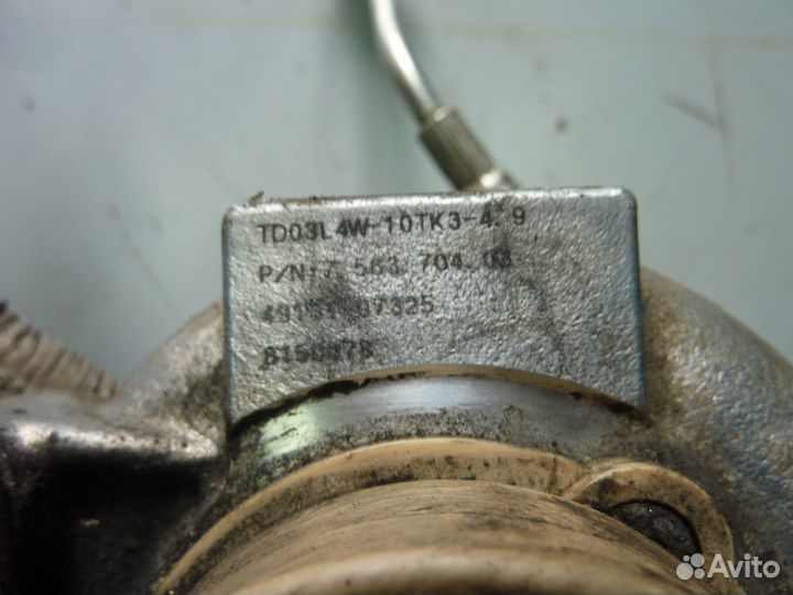 Турбина 3.0 N54B30 306 л.с td03l4w-10tk3-4.9