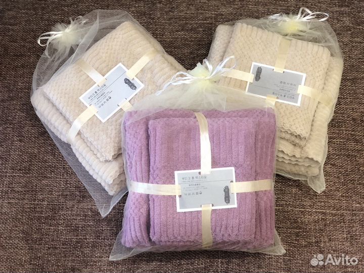 Набор полотенец из микрофибры новое