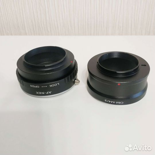 Переходники AF-NEX, OM-MFT