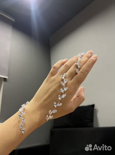 Слейв браслет украшение на руку кисть