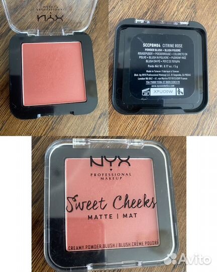 Тени Kiko,румяна NYX, пудра nars