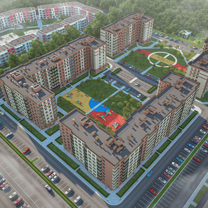 1-к. квартира, 43,6 м², 7/8 эт.