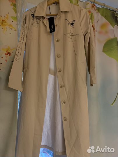 Плащ женский легкий,без утеплителя фирма Rinka