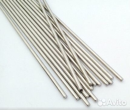 Стальные стержни (Д4 мм, 8 мм) для полок, моделей