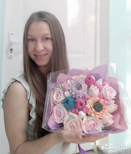 Зефир, зефирные букеты
