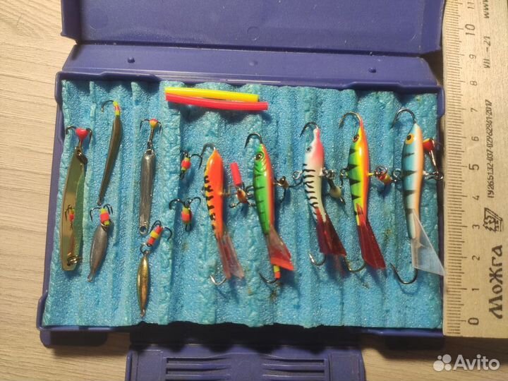 Набор зимних блесен и балансиров
