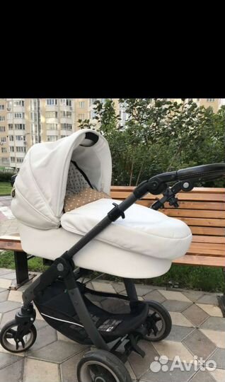 Коляска 2 в 1 эко кожа