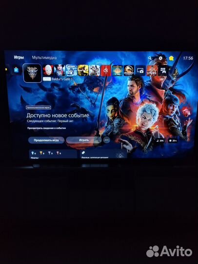 PlayStation 5 + 2 геймпада + наушники + 150 игр