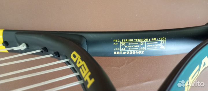 Ракетка для тенниса детская Head radical 62