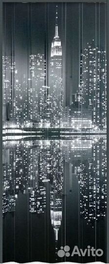 Перегородка дверь гармошка в студию, в Саратове