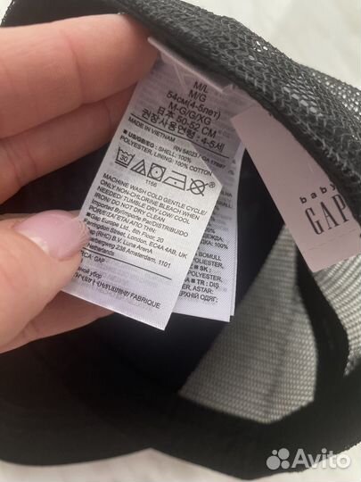 Бейсболка gap детская 5 лет