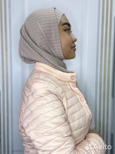 Хиджаб на осень зиму мусульманский платок