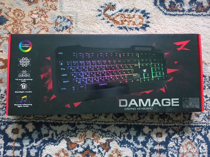 Клавиатура ZET gaming Damage