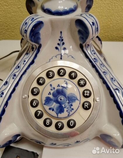 Телефон Гжель стационарный