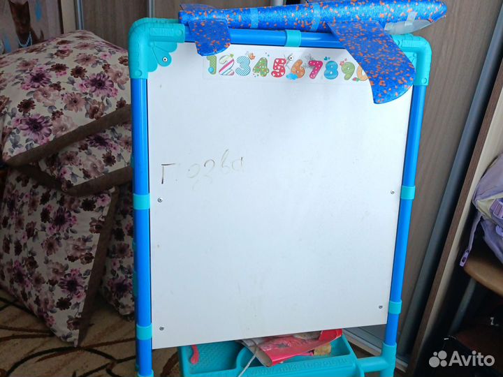 Мольберт детский двухсторонний